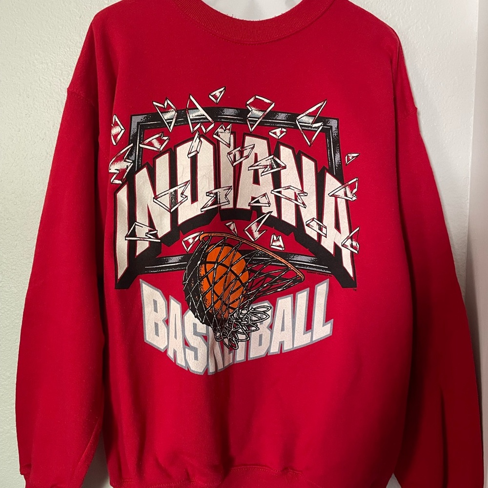 RARE Vintage Indiana Basketball Sweatshirt